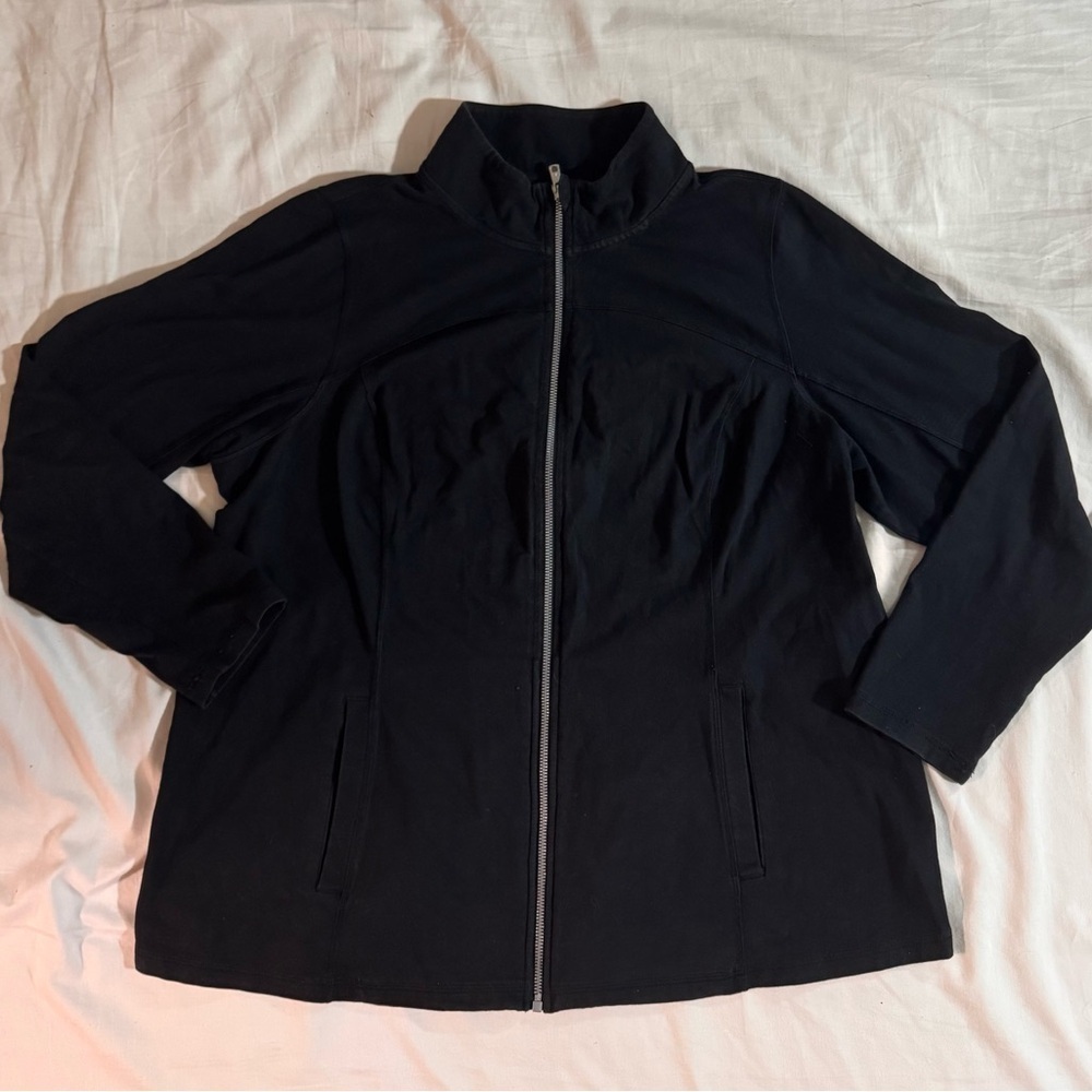 Lane Bryant Black Utility Jacket